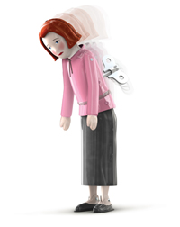 For Pristiq, Wyeth deploys wind-up doll