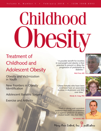 New journal devoted to hot button issue: childhood obesity 