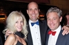 Lori Goodale and Mike Myers from Palio with Ed Mitzen of Fingerpaint Marketing