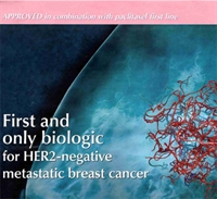 From a journal ad touting Avastin for breast cancer (courtesy Kantar Media ad image database)