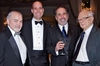Harold Corbran from Draftfcb Healthcare, Mike Myers of Palio, Steve Hamburg from Rosetta and MAHF Hall of Famer John Kallir