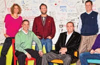 Executive team members Amy Swissler Hutnik, Joel Gerber, David Grillo, Andy Crawford, Paul Miller