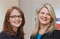 Dina Peck (managing partner and creative chief), Deb Deaver (president)