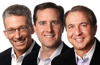 From left: Scott M. Weintraub, Jeffrey A. Spanbauer, Bill ­Goldberg 