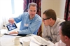 Stephen Calabrese from Novartis Oncology and Goodall from Sanofi on digital duty