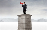 Be on the watch for the "big brand idea huckster"