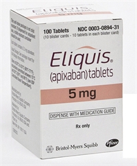 Eliquis: the third shoe drops in the blood-thinner category