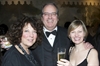 Former MAHF chairman Scott Cotherman, president and CEO of CAHG, flanked by colleagues Elaine Eisen (left) and Robin Shapiro