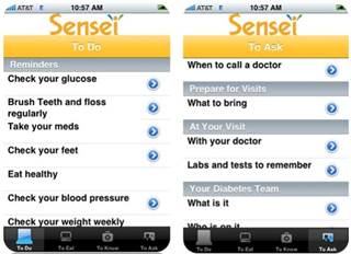 Sensei launches diabetes iPhone app Sensei launches diabetes iPhone app