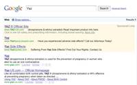 Yaz pilots Google sponsored links format Yaz pilots Google sponsored links format