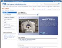 FDA launches "Basics" transparency microsite FDA launches "Basics" transparency microsite