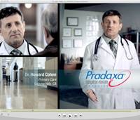 Pradaxa DTC goes the white coat route Pradaxa DTC goes the white coat route