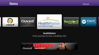 HealthiNation's app appears on Roku set-top players thanks to a syndication deal HealthiNation's app appears on Roku set-top players thanks to a syndication deal