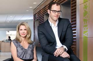 Managing directors Renee Mellas and Tim Hawkey Managing directors Renee Mellas and Tim Hawkey
