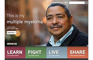 Klick turned its digital expertise to mymultiplemyeloma.com Klick turned its digital expertise to mymultiplemyeloma.com