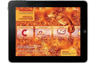 iPad work produced for Grifols' Alphanate iPad work produced for Grifols' Alphanate