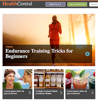 Remedy's HealthCentral.com is slated for a makeover Remedy's HealthCentral.com is slated for a makeover
