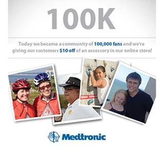 The Medtronic Diabetes Community: Engaged, Inspired and the #1 Diabetes Brand on Facebook The Medtronic Diabetes Community: Engaged, Inspired and the #1 Diabetes Brand on Facebook