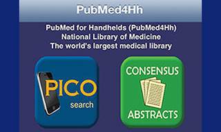 the iPhone app PubMed4h the iPhone app PubMed4h