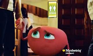 Myrbetriq’s walking, cute little bladder is an instant icon Myrbetriq’s walking, cute little bladder is an instant icon