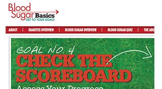 The Blood Sugar Basics website The Blood Sugar Basics website