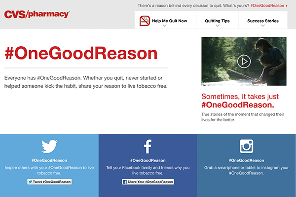 #OneGoodReason