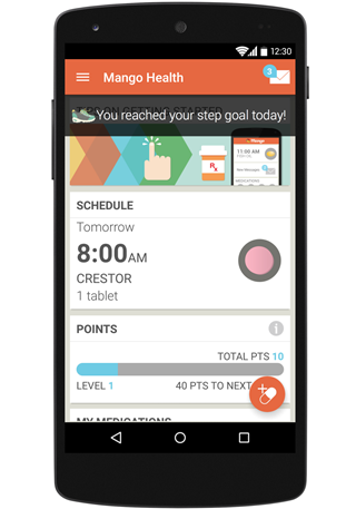 Mango Health said a study shows its app increased medication adherence among hard-to-reach patients Mango Health said a study shows its app increased medication adherence among hard-to-reach patients