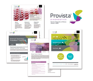 Brandkarma's complete and insightful patient-information packaging for Provista Brandkarma's complete and insightful patient-information packaging for Provista