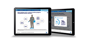 Entrée Health's creative team showcased information design in its iPad training program for Novo Nordisk Entrée Health's creative team showcased information design in its iPad training program for Novo Nordisk