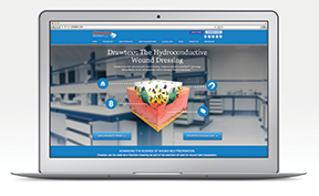 GCG Healthcare's digital ad work for Drawtex hydroconductive dressing GCG Healthcare's digital ad work for Drawtex hydroconductive dressing