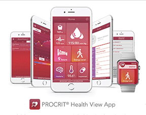 Procrits Health View apps include a design for the Apple Watch Procrits Health View apps include a design for the Apple Watch