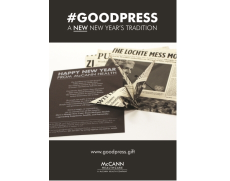 McCann Healthcare, GoodPress, Agency Self-Promotion Silver